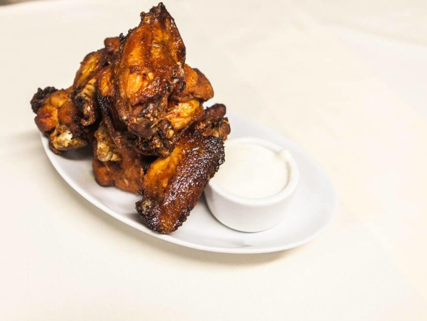 smoked wings - appetizer
